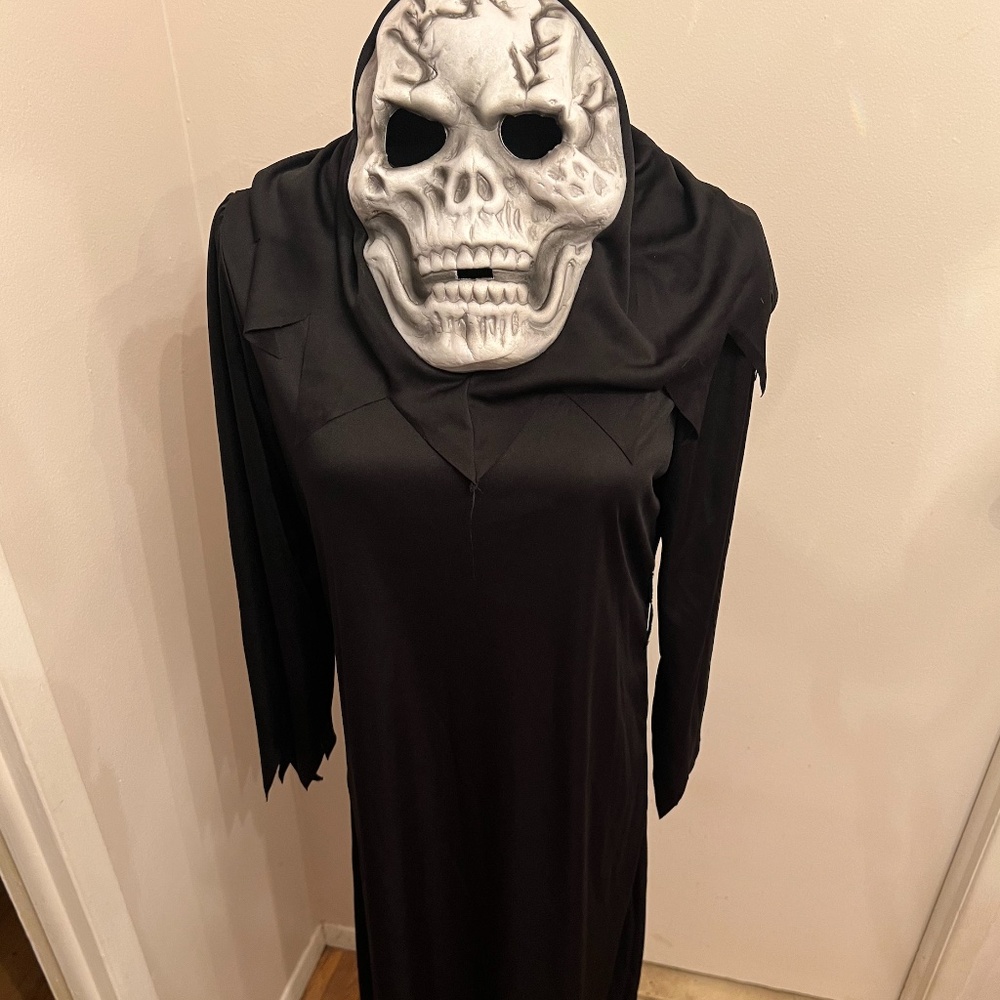 2pc Size Small Grim Reaper Costume Cosplay Halloween